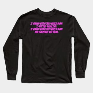 World Burn Long Sleeve T-Shirt